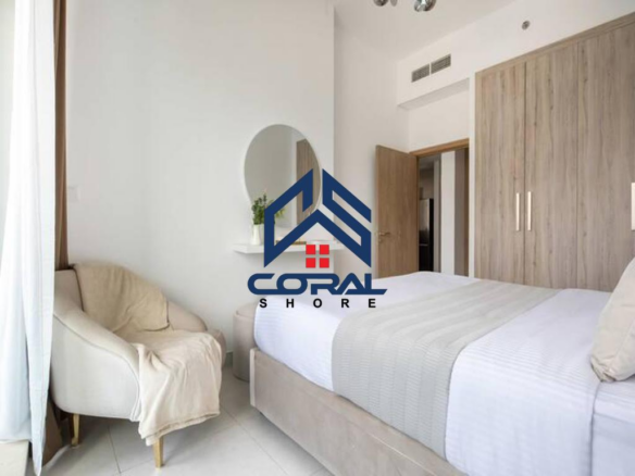 Spacious Higher Floor Furnihsed One bed