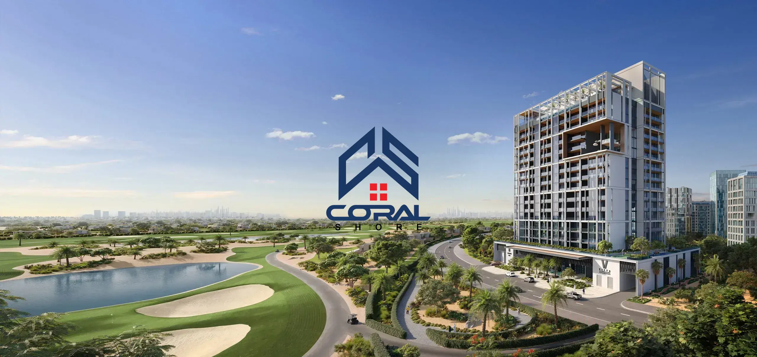 GOLF VIEWS FROM EVERY 3 BR APARTMENT
