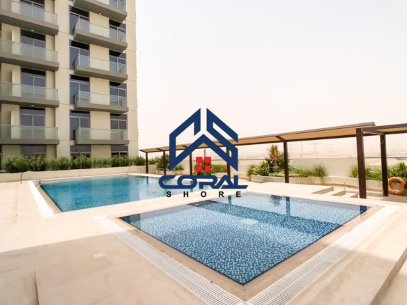 Furnished Studio Facing pool Higher Floor Good ROI