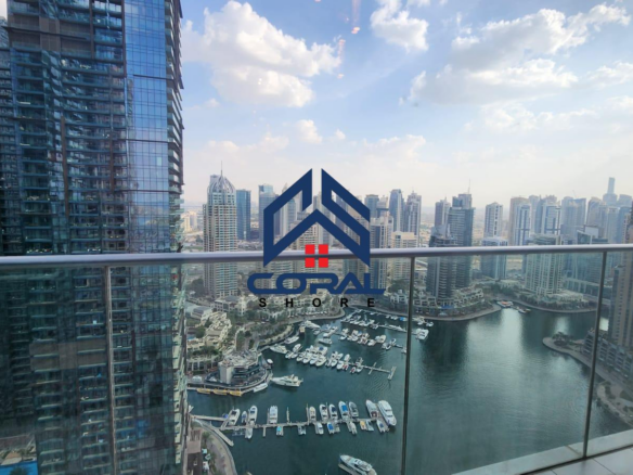 Vacant 3 BR + Maid | BEST VIEWS | Marina Views