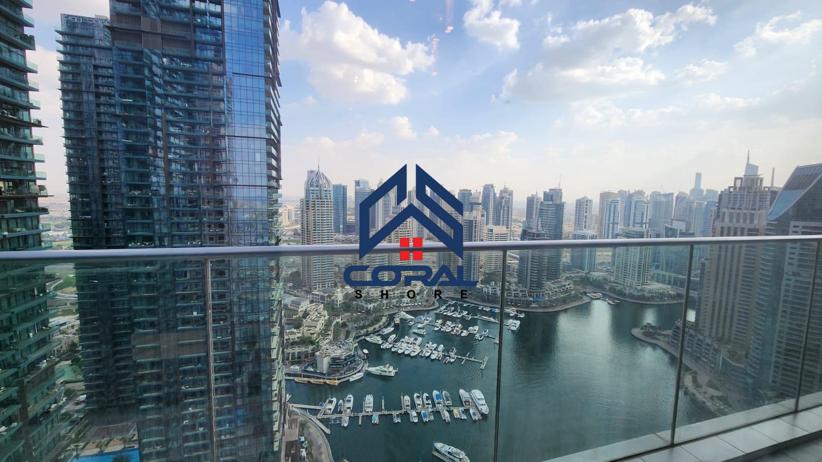Vacant 3 BR + Maid | BEST VIEWS | Marina Views