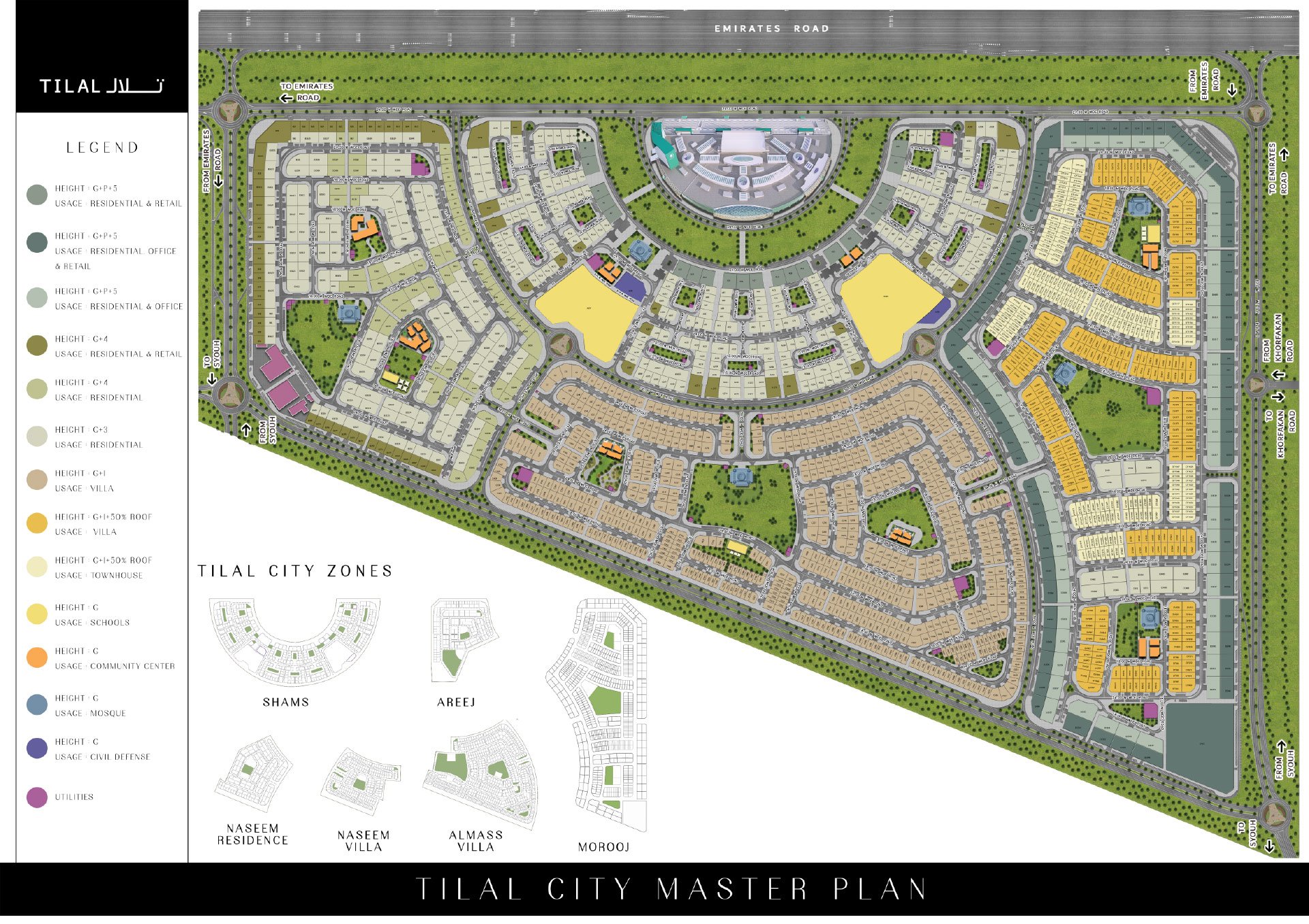Areej (Plots) by Tilal Properties | Luxury Residential Plots in Tilal City