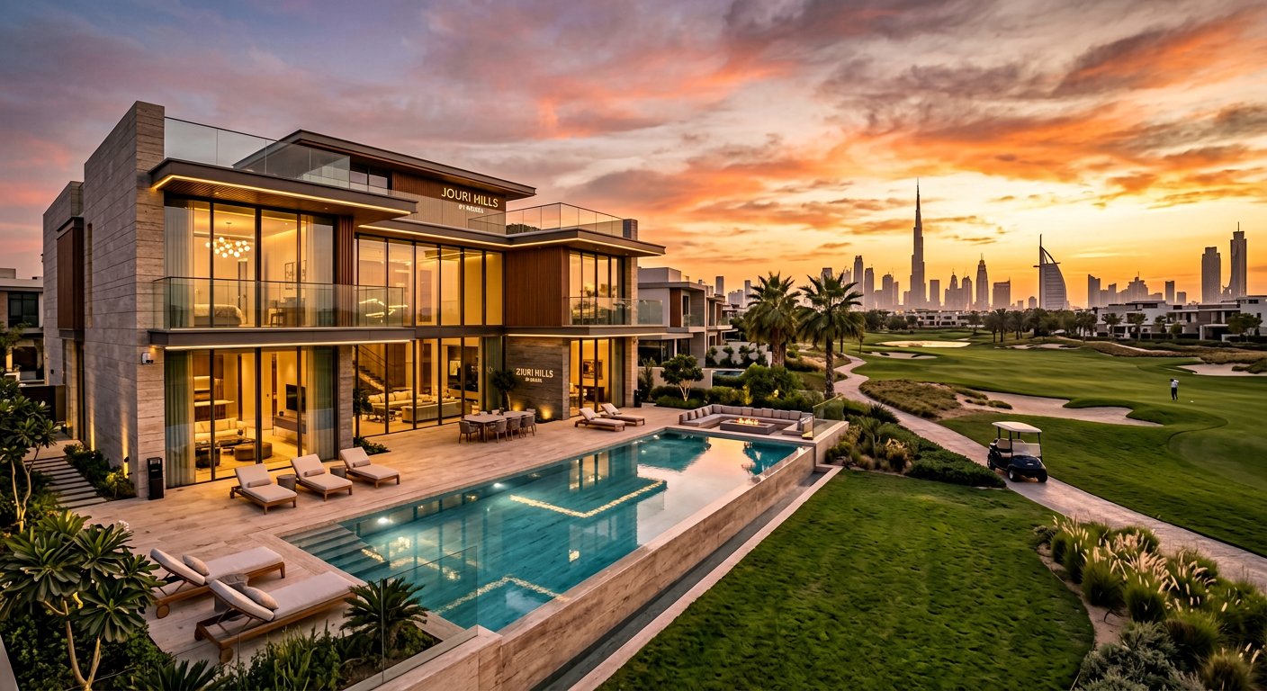 Jouri Hills by Arada | Luxury Villas in Jumeirah Golf Estates