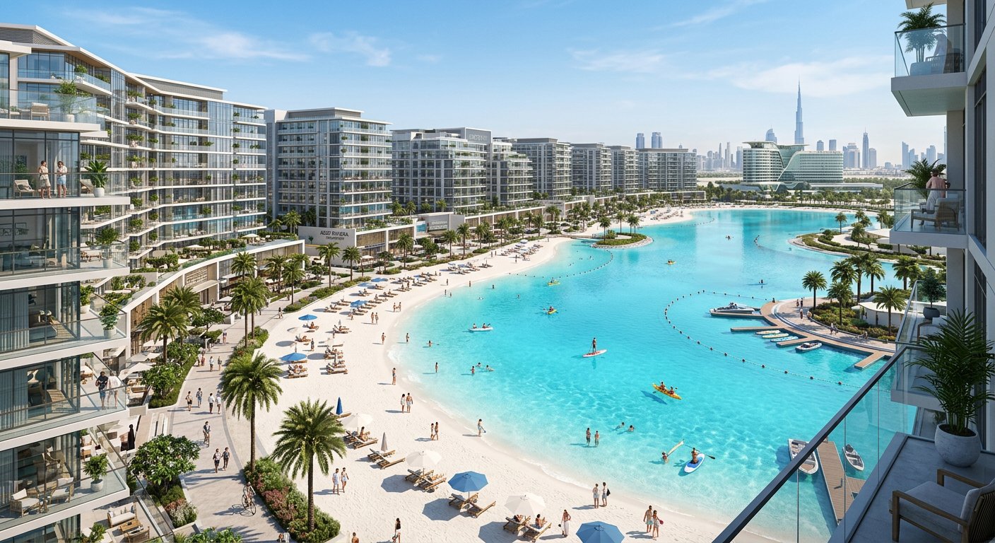 Azizi Riviera Beachfront by Azizi Developments | Luxury Apartments in Meydan One