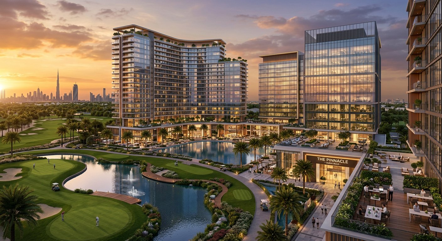 DAMAC District at DAMAC Hills: Luxury Apartments & Offices for Sale