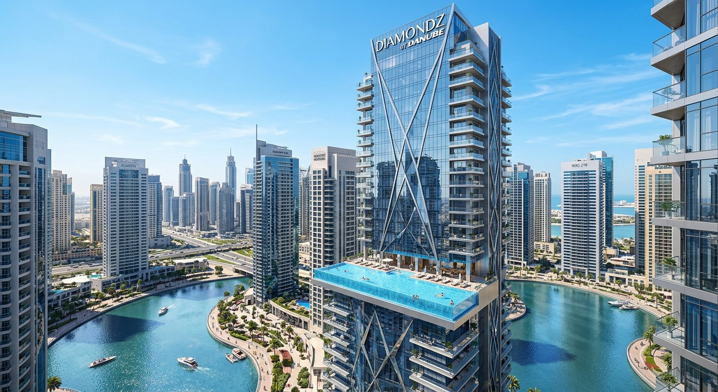 Diamondz by Danube Properties | Luxury Apartments in Jumeirah Lake Towers