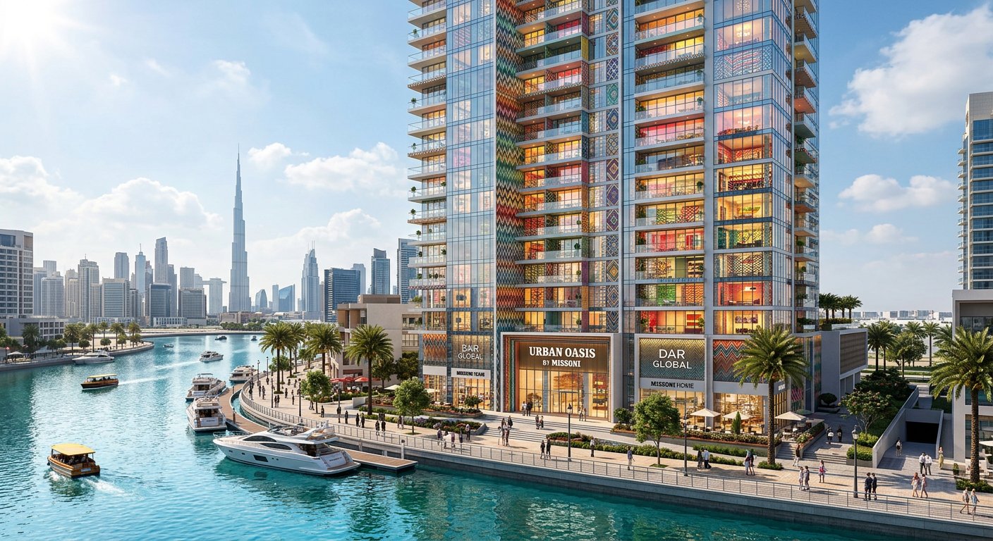 Urban Oasis by Missoni by Dar Global | Luxury Penthouses in Business Bay