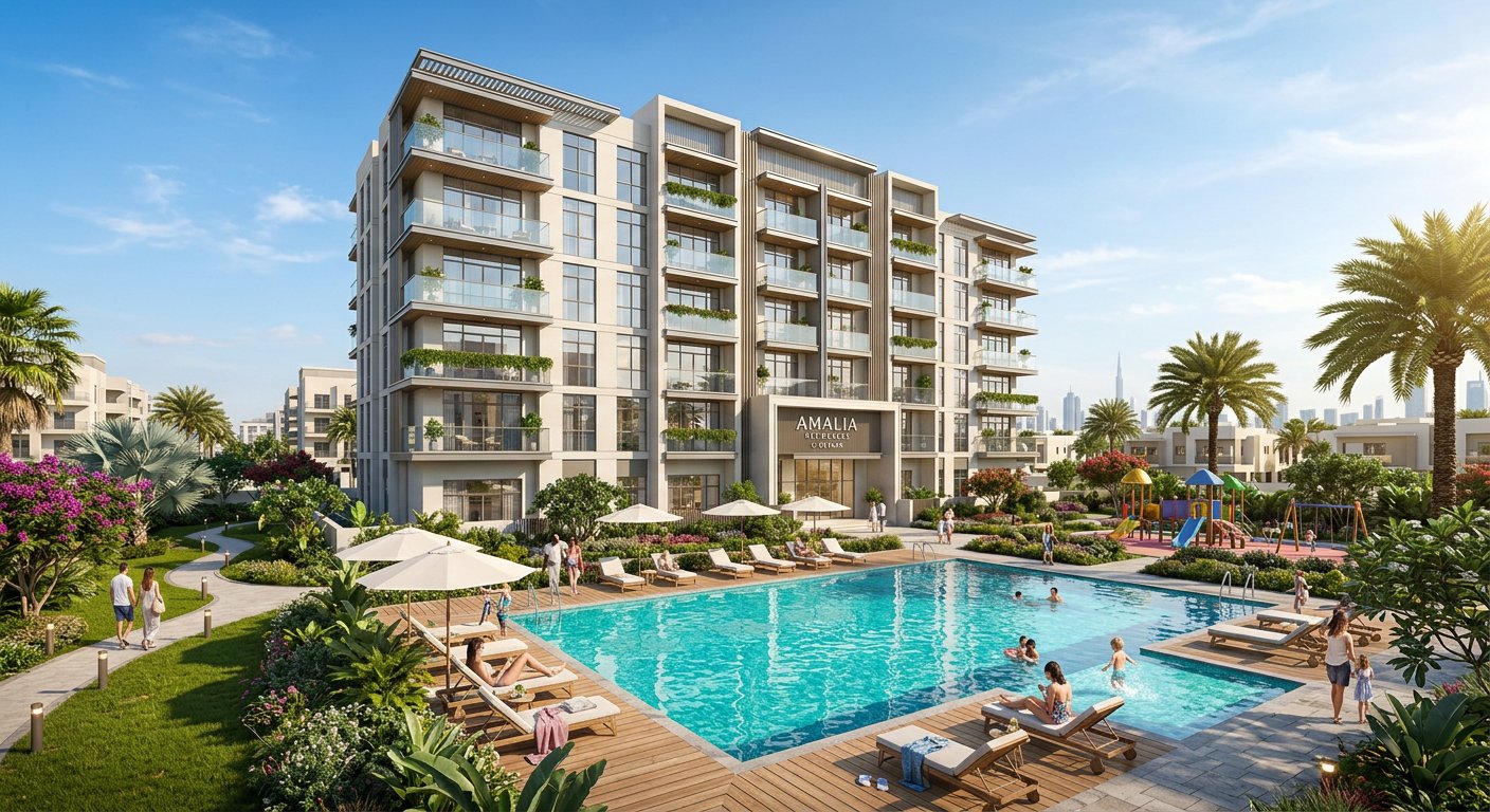 Amalia Residences by Deyaar | Luxury Apartments in Al Furjan