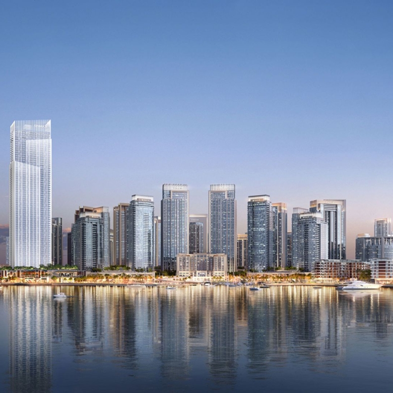 Luxurious Three-Bedroom Residence for Sale in the Prestigious Cedar Building at Creek Beach