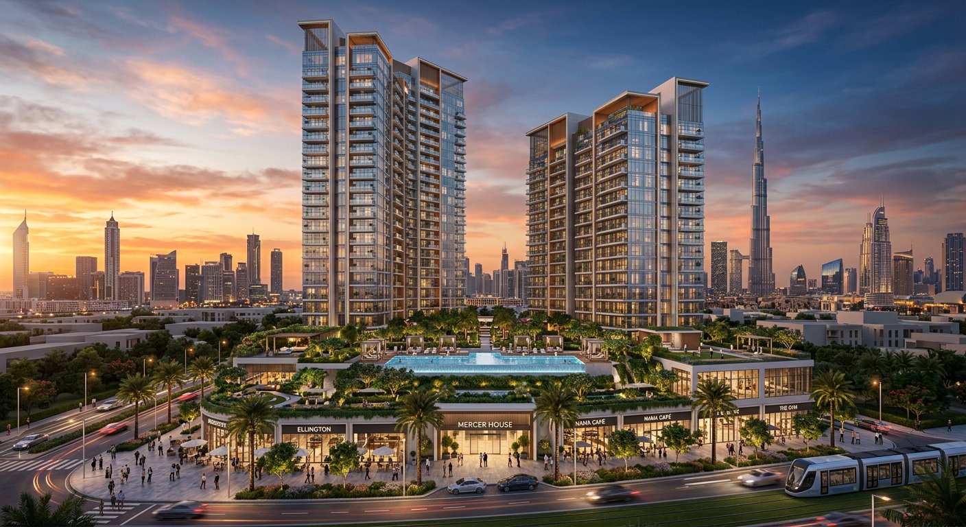 Mercer House by Ellington Properties | Luxury Apartments in Uptown Dubai