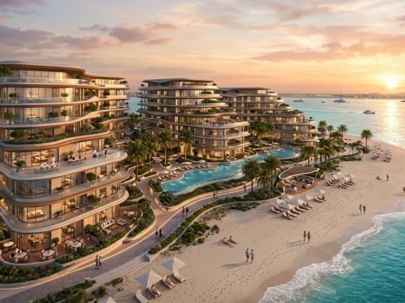 Fahid Beach Terraces by Aldar Properties | Luxury Apartments in Fahid Island