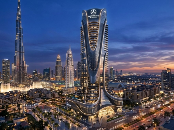 Mercedes-Benz Places by Binghatti | Luxury Penthouses in Downtown Dubai