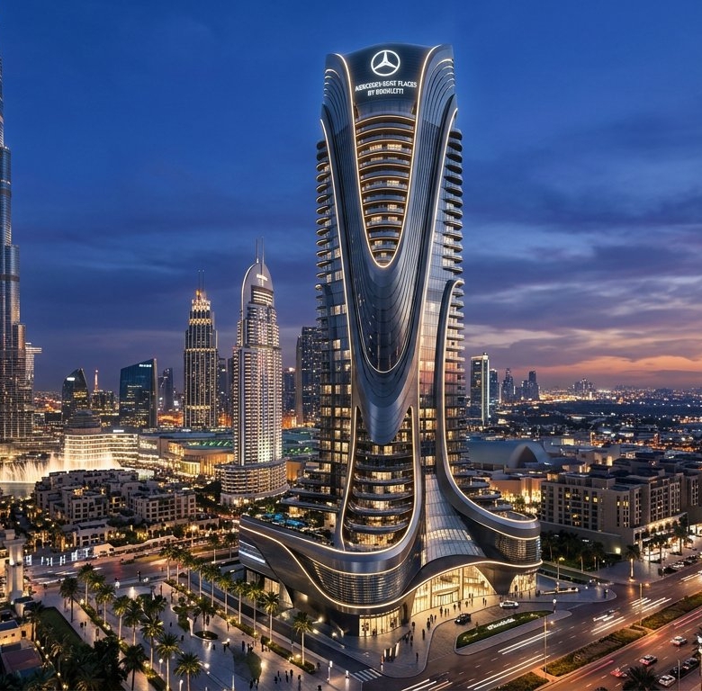 Mercedes-Benz Places by Binghatti | Luxury Penthouses in Downtown Dubai