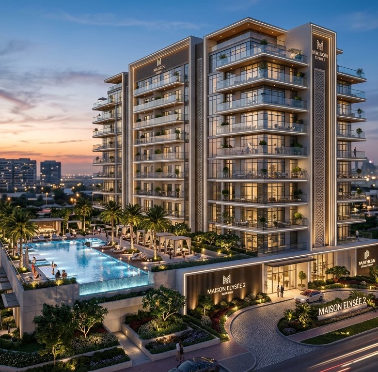 Maison Elysee 2 by Pantheon Development | Luxury Apartments in Jumeirah Village Circle (JVC)