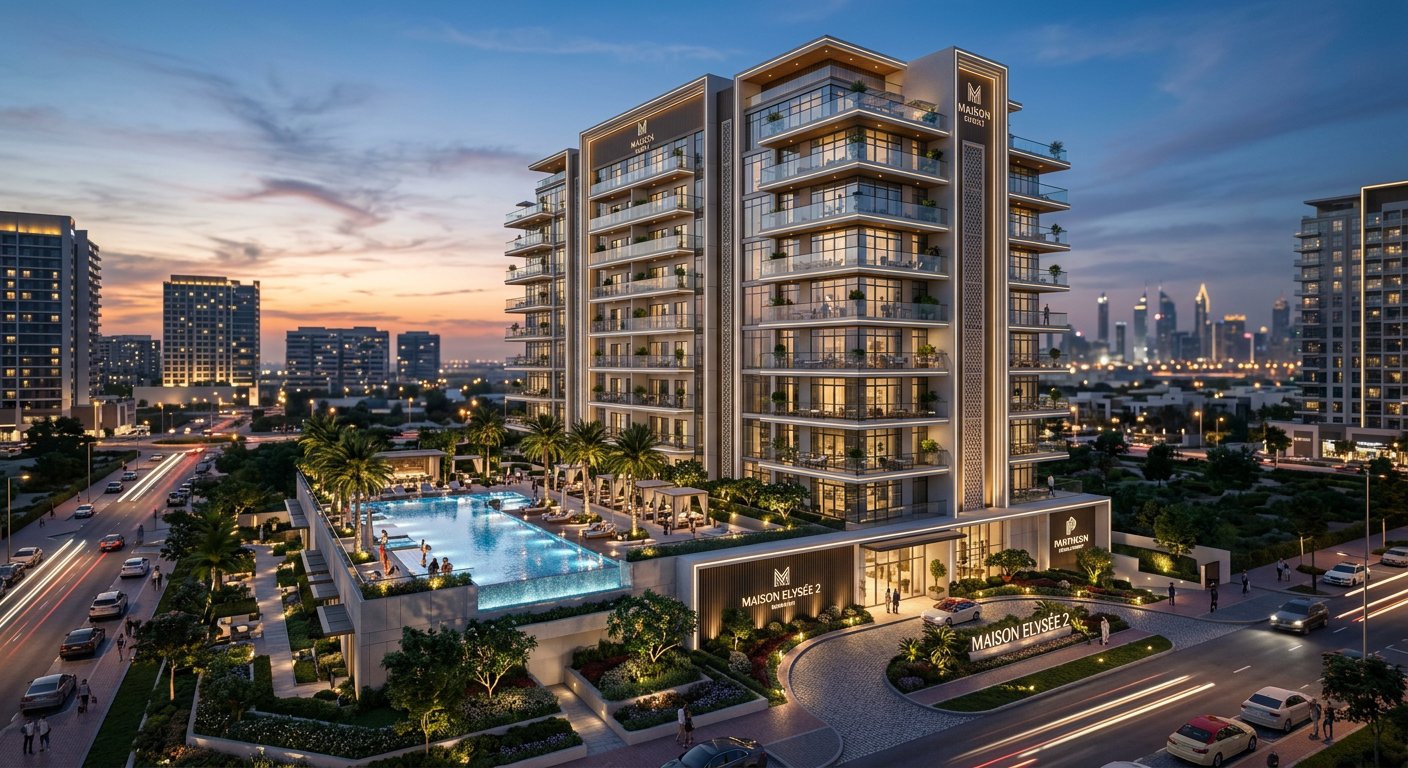 Project Spotlight: Maison Elysee 2 by Pantheon Development in Jumeirah Village Circle (JVC)