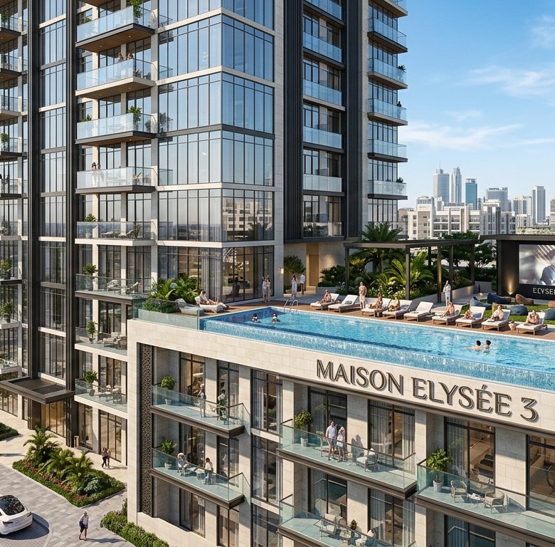 Maison Elysee 3 by Pantheon Development | Luxury Apartments in Jumeirah Village Circle (JVC)