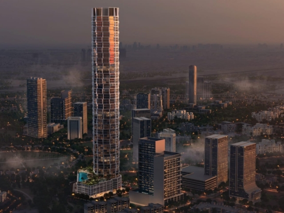 Binghatti Circle | Studio–3BR Apartments in JVC | Tallest Tower