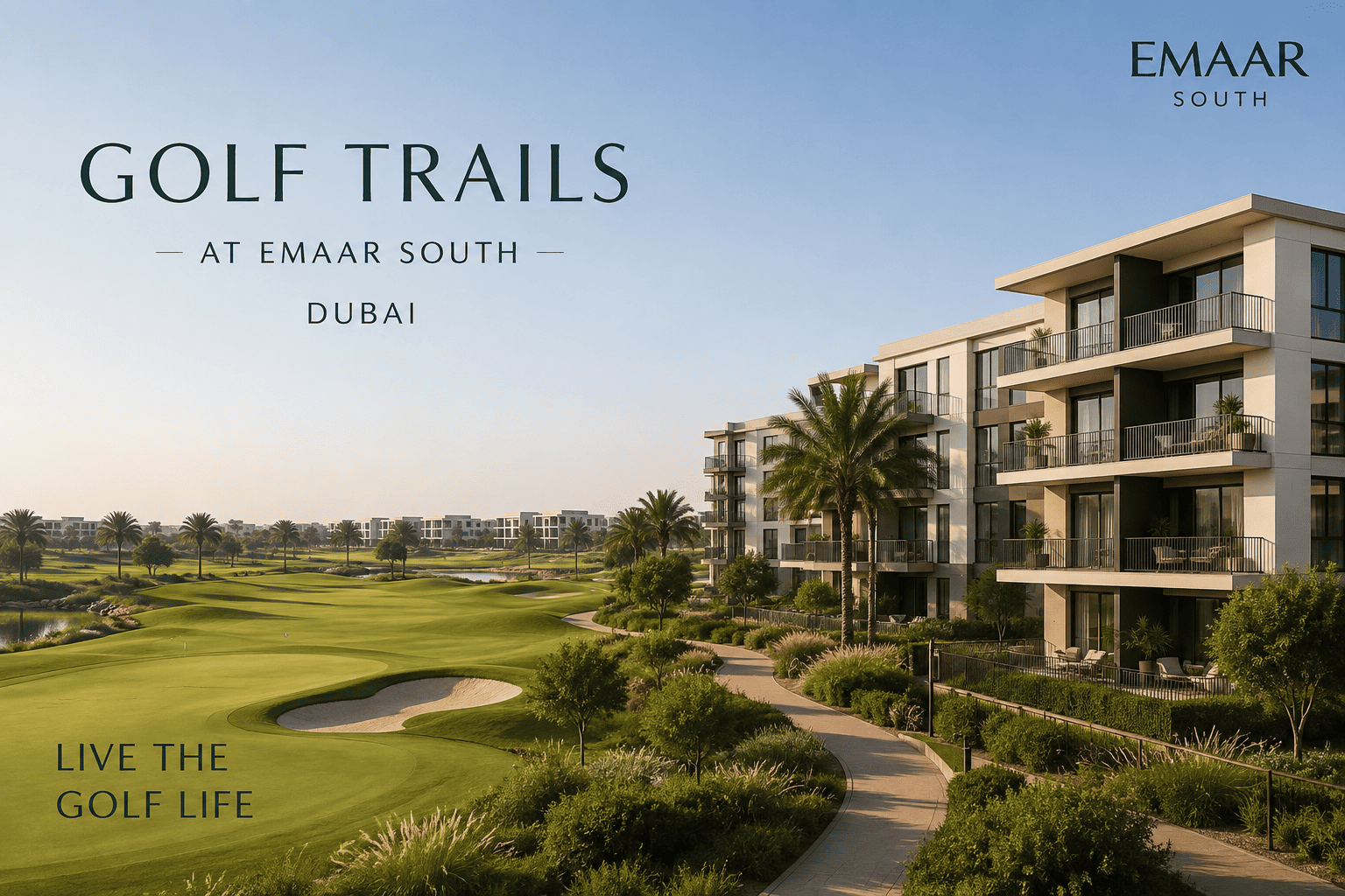 Emaar Golf Trails | 1–3BR Golf-Front Apartments at Emaar South