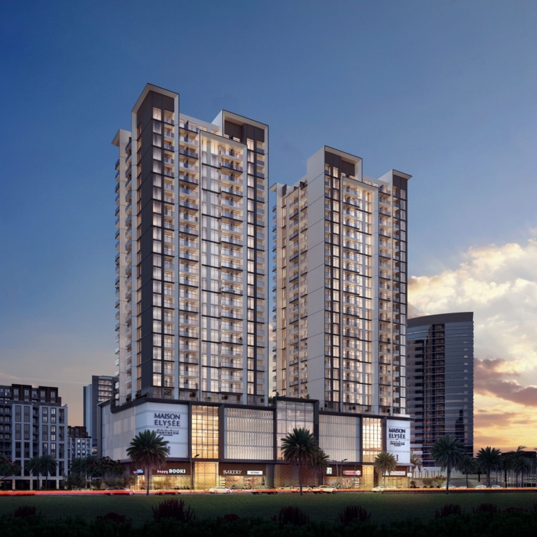 Maison Elysee by Pantheon | Studio–1BR Apartments in JVC