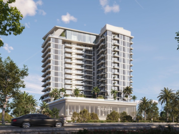 Omya Residences by Pantheon | Studio–2BR Apartments in Wasl Gate