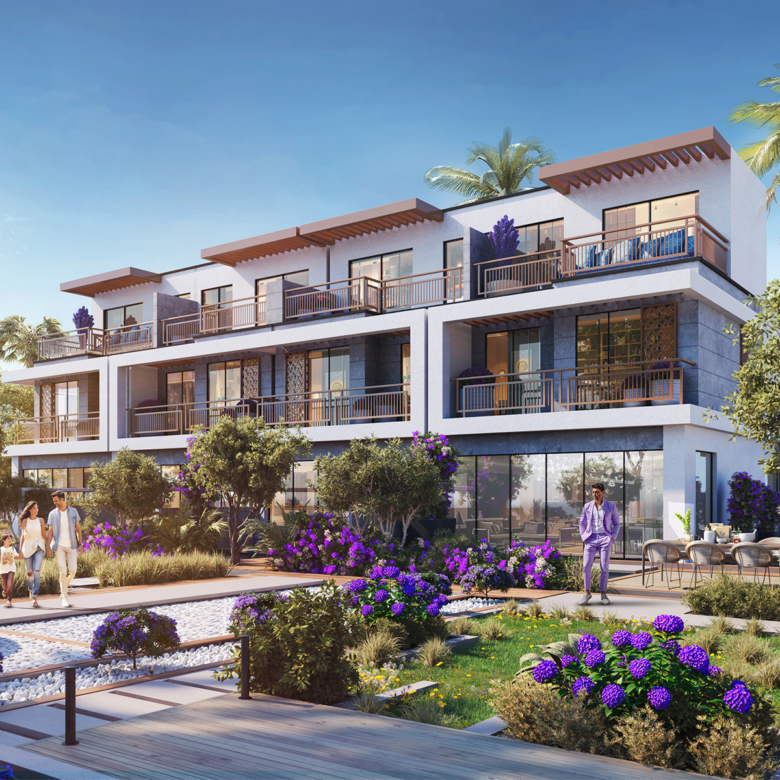 Violet 4 at DAMAC Hills 2 by DAMAC | Luxury Townhouses in DAMAC Hills 2