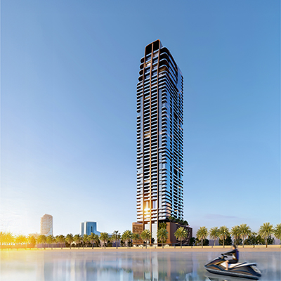 AlGhaf Tower by Tiger Group - official tower exterior rendering