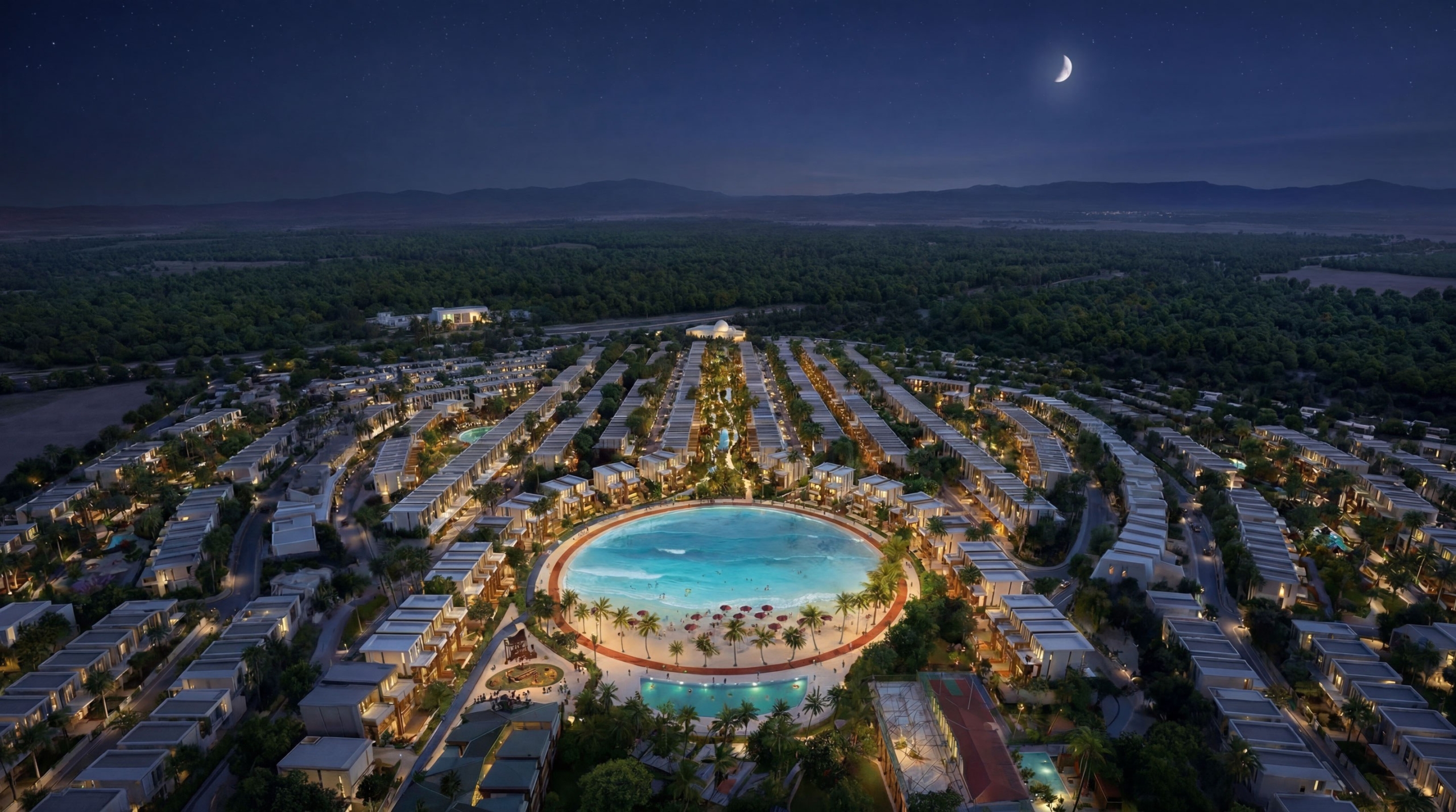 Tilal Binghatti by Binghatti - official masterplan rendering